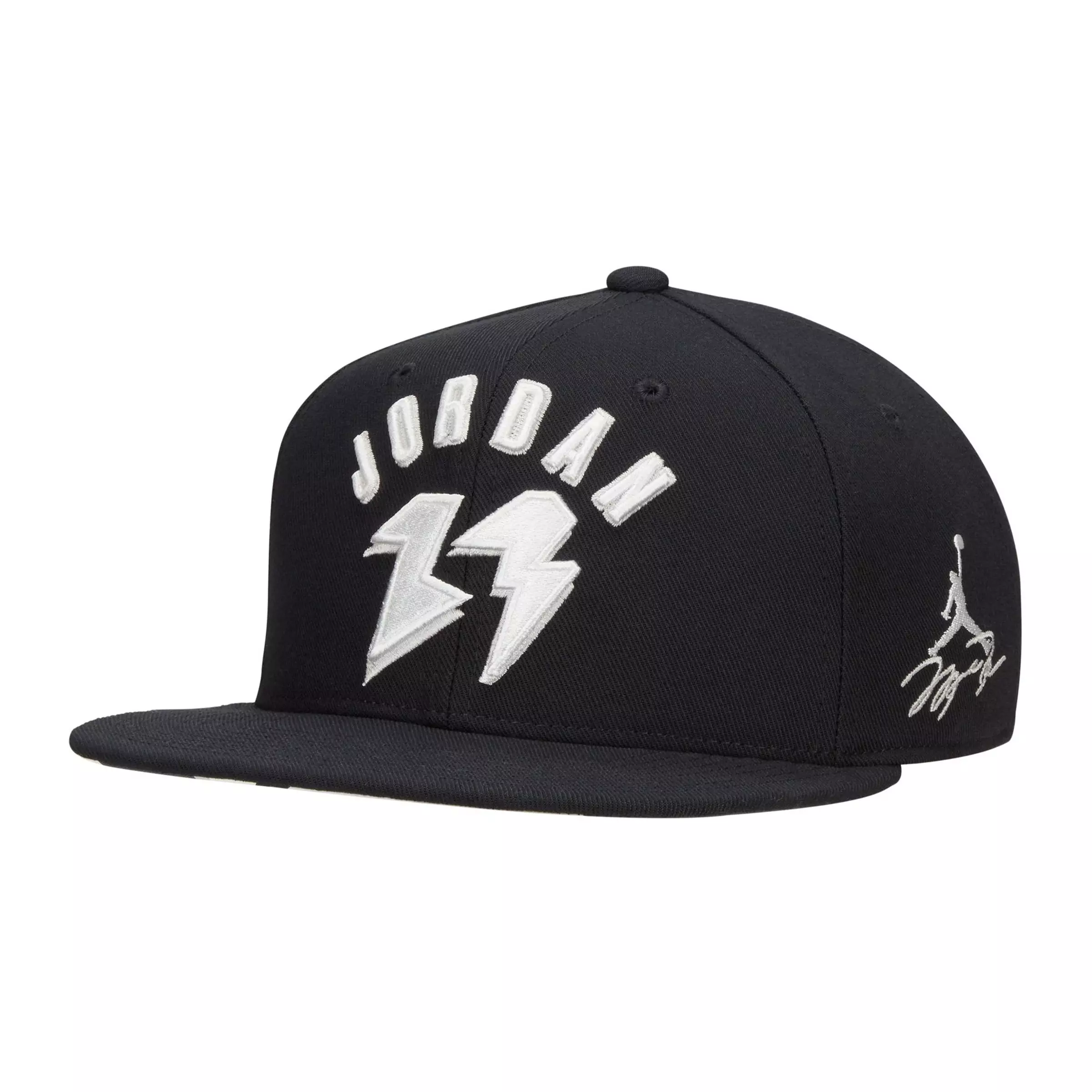 Jordan black outlet snapback